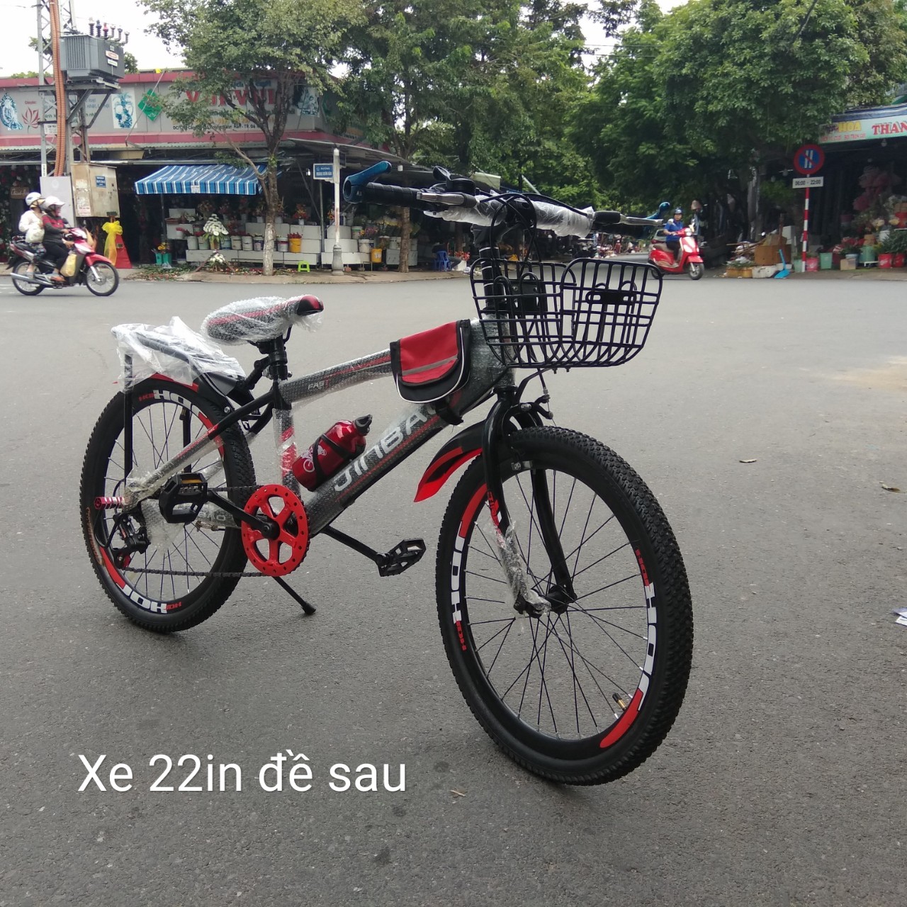 xe đạp 22in đề sau - Xe đạp trẻ em đà nẵng